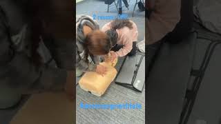 How to perform 2 person CPR. Here’s when they switch after 5 cycles #cpr #shortsreel #lavenderhaze