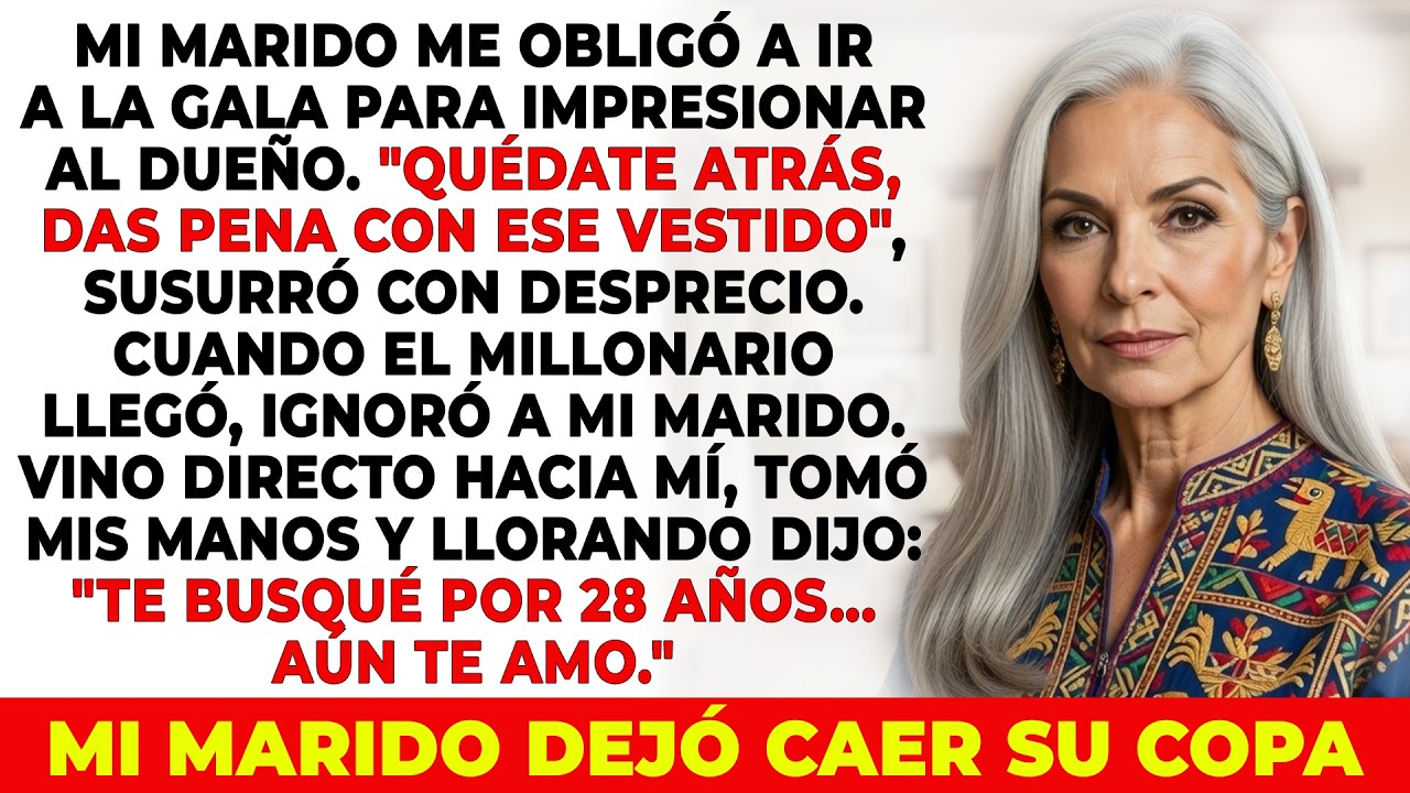 Mi Esposo Me Humilló En La Gala. El Millonario Lloró Al Verme: 