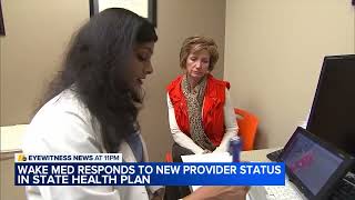 WakeMed warns of impact from State Health Plan's new tier designation