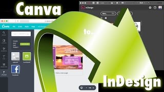 Canva @canva to #InDesign conversion