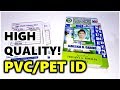 PVC PET ID CARD PRINTING & LAYOUTING (The best way for vivid, durable finished product!)