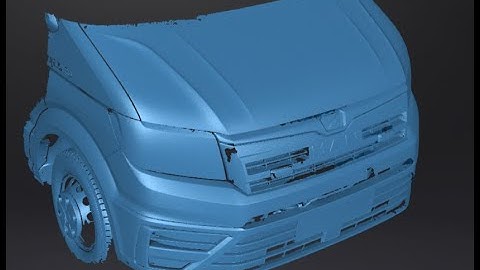 Shining3D Einscan HX - How easy is to scan a vehicle #Shining3D #Einscan #HX