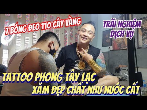Video 7 Bóng Đeo 110 cây vàng trãi nghiệm DV Tattoo Phong... - youtube
