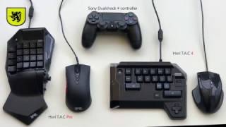 PS4 Hori TAC Pro vs PS4 Hori TAC 4 - Visual Comparison - YouTube