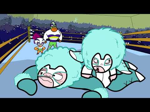 Mucha Lucha The Three Mascaritas And Their Fathers Fighting Other Luchadores