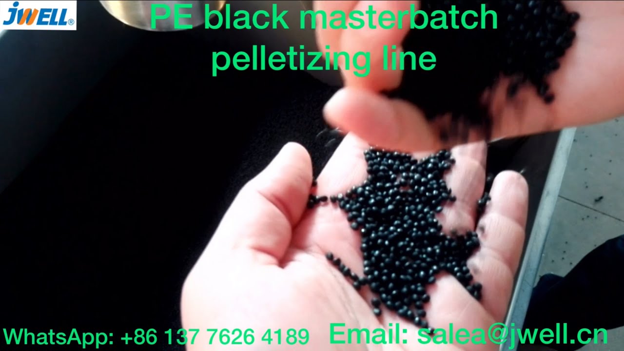 PE black masterbatch pelletizing machine 2 ———0086 137 7626 4189