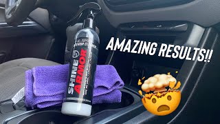 SHINE ARMOR INTERIOR ALL PURPOSE CLEANER REVIEW!! #shinearmor