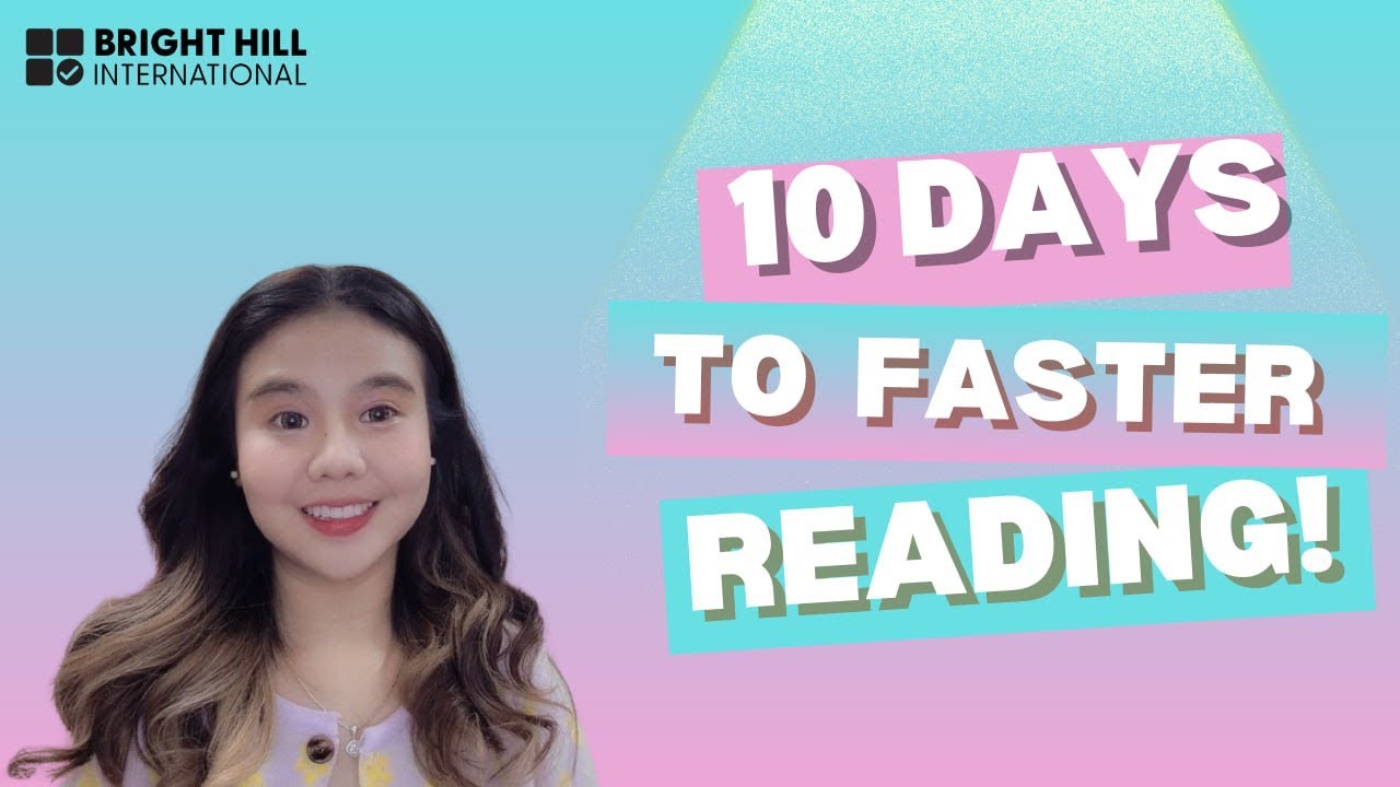 How to Improve Your Reading Speed in Just 10 Days Part 1 - YouTube