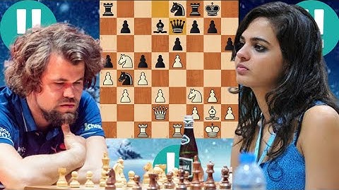 First class Magnus Carlsen vs Tania Sachdev 88