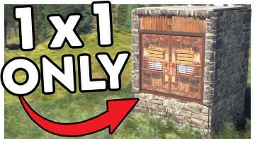 Living in a One by One for a Rust Wipe