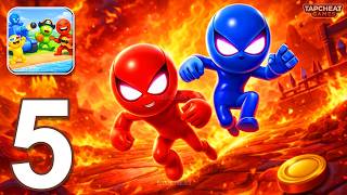 Stick Fun Party: Mini Games - Gameplay Walkthrough Part 5 - Stickman Party Tournament 2 3 4 Players screenshot 4