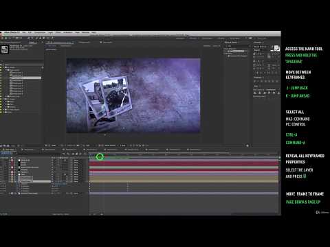 Falling Pictures 1 | After Effects | Motion Graphics Title Sequence for Beginners