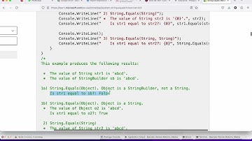 Objeto string en C#: Entendiendo el método Equals para comparar cadenas