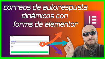 ✅ Correos de autorespuesta dinámicos en formularios de Elementor