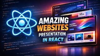 AMAZING WEBSITES Presentation in React 🔥 | Modern UI