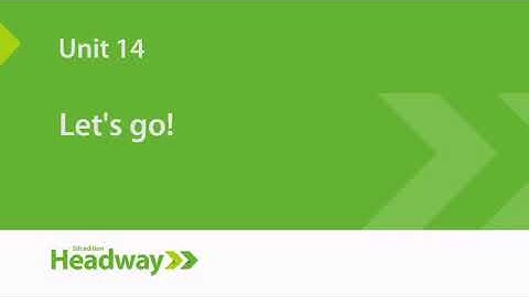 Unit 14 overview video