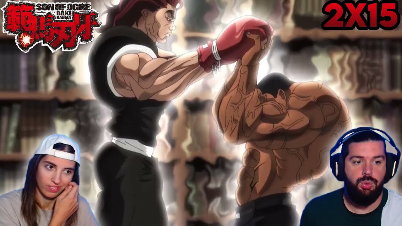¡YUJIRO HANMA VS BISCUIT OLIVA! REACCIÓN 2X15 BAKI HANMA SON OF OGRE YouTube