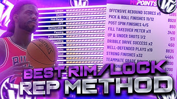 NBA 2K19 Tips: BEST 99 OVERALL MYPOINTS METHOD - 100K+ XP / MYPOINTS PER GAME METHOD AFTER PATCH!