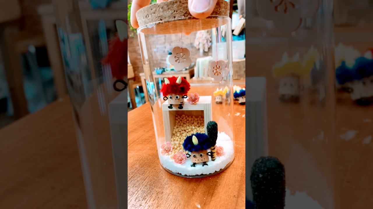 「手作り雑貨のセレクトショップ明石Kaen」制作風景