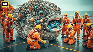 Rescue Team Saves Giant Puffer Fish From Heavy Barnacle and Algae Growth 🐡 | Ocean Rescue Missions