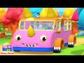 Колеса динозаврів в автобусі Дитячий віршик для дошкільнят і більше відео
