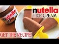 ✿ NUTELLA Popsicles | NO BLENDER ice-cream | Super Easy Recipe | It&#39;s Time to Cook
