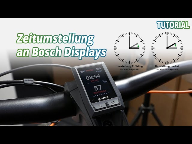 Bosch Purion Bosch Fahrradcomputer Intuvia Uhrzeit Einstellen Zeit  Einstellen Am Bosch E-Bike