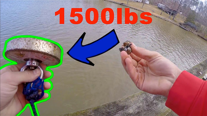 Magnet Fishing With A MEGA Magnet