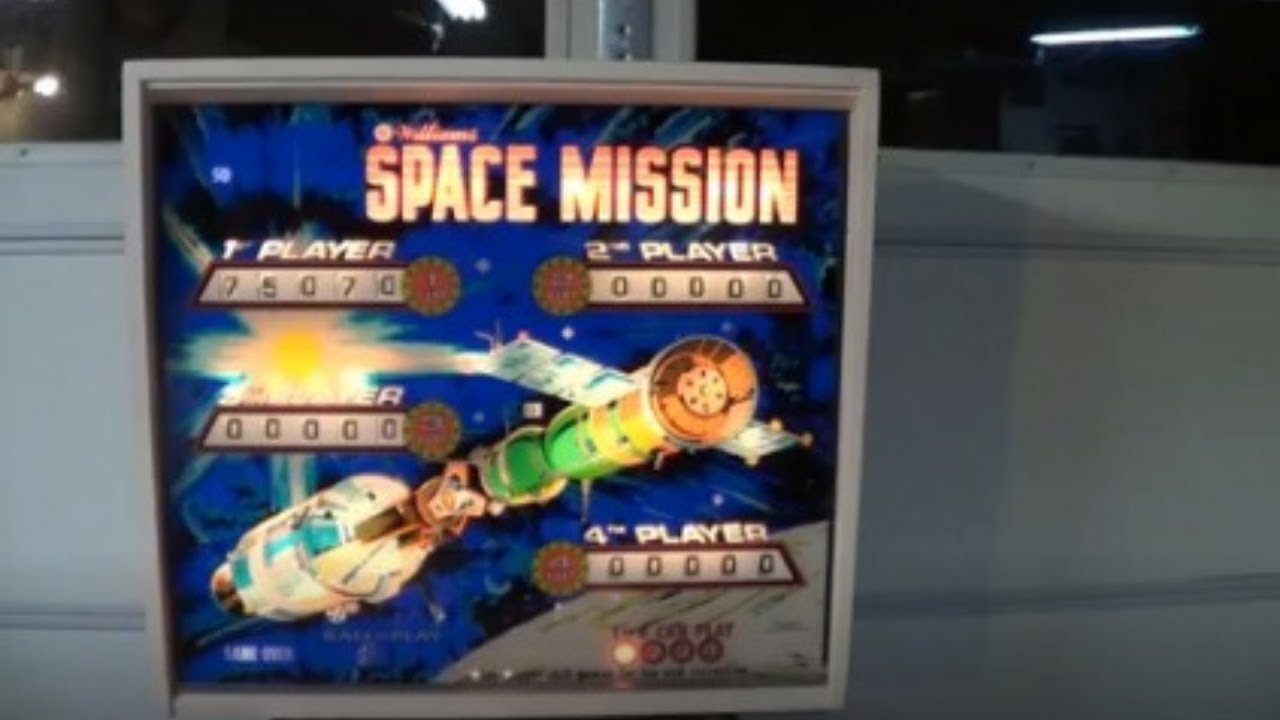 Space Mission Pinball Machine