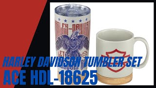 Harley-Davidson® Eagle Mug and Travel Tumbler Set HDL-18625