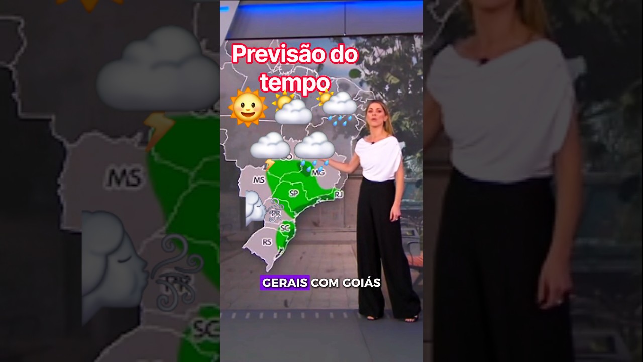 previsão do tempo do jornal nacional 01/09/26