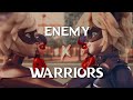 Enemy x warriors  shadybug clawnoir  ladybug cat noir
