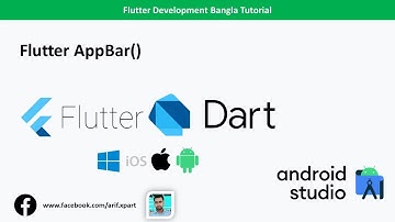 Flutter AppBar | how to customized flutter AppBar | Flutter Bangla Tutorial