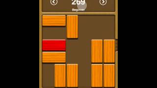 Unblock me solutions beginner level 269 screenshot 5