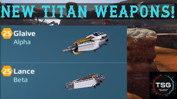 NEW Unlimited Ammo Titan weapons Glaive and Lance | War Robots Test Server Gameplay