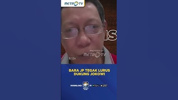 Bara JP Tegak Lurus Dukung Jokowi #shorts