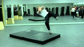 Back Fall break to the front