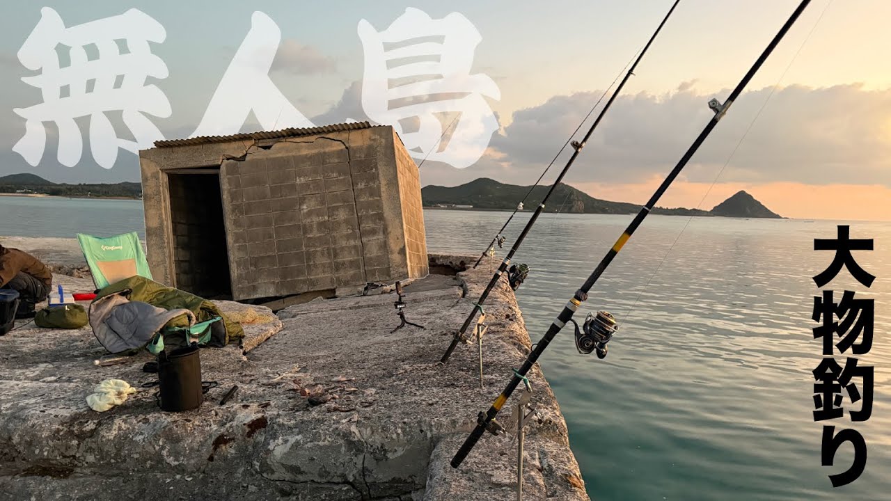 無人島オールナイト大物釣り。7kgのサメが大暴れ…そして“本命”がHIT！釣れた魚は捌いて食べる！