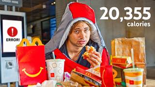 Jai Vécu Chez Mcdonalds Jusquà Ce Que Jaie Mangé Tout Le Menu.