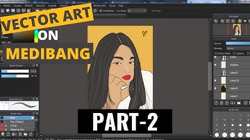 Vector Art On PC | Using MediBang Paint Pro | PART - 2