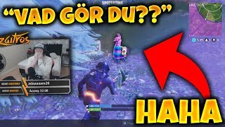 Zaitr0S Polare Ar Upp Haha Svenska Fortnite Funny Moments & Highlights