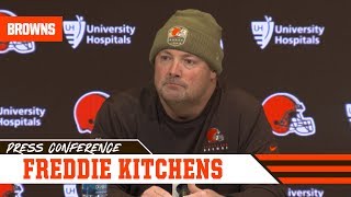 Freddie Kitchens Explains Prep for Week 16 & Injury Updates | Cleveland Browns