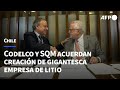 Chilenas Codelco y SQM acuerdan creación de gigantesca empresa de litio | AFP