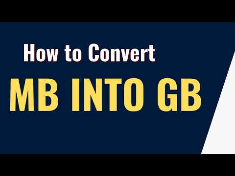 how to convert