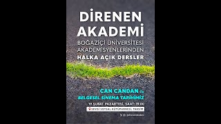 Halka Açık Dersler-3 Can Candan Ile Belgesel Sinema Tarihimiz