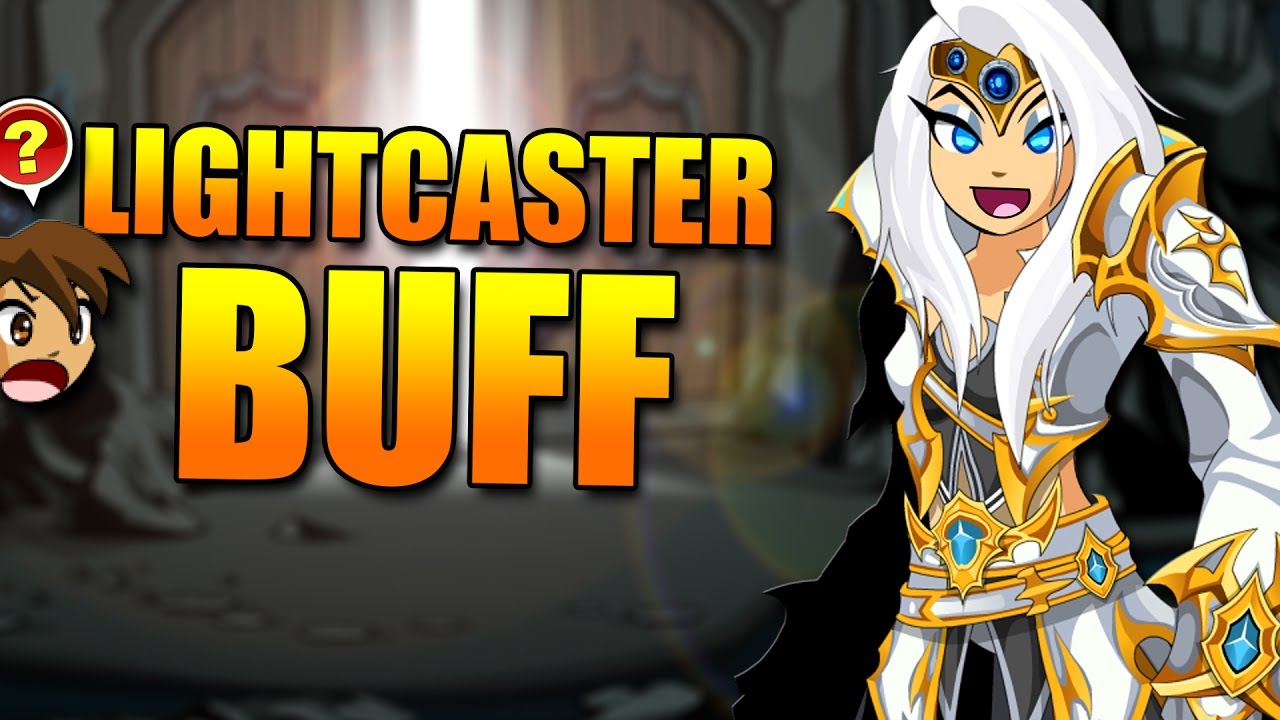 LIGHT CASTER CLASS BUFF AQW AdventureQuest Worlds - YouTube