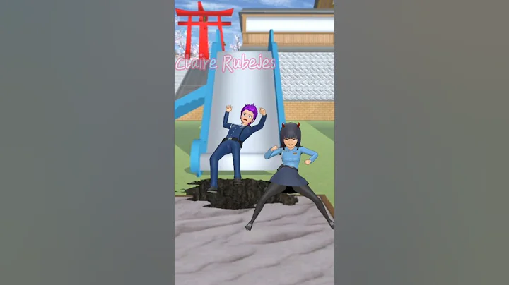 Bad Mio Draws A Fake Hole 😡 #sakuraschoolsimulator #shorts #sakura #ytshorts