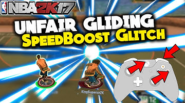 NBA 2K17 GAME BREAKING GLIDING SPEEDBOOST GLITCH ULTIMATE DRIBBLE TUTORIAL UNARGUABLE DRIBBLE MOVES