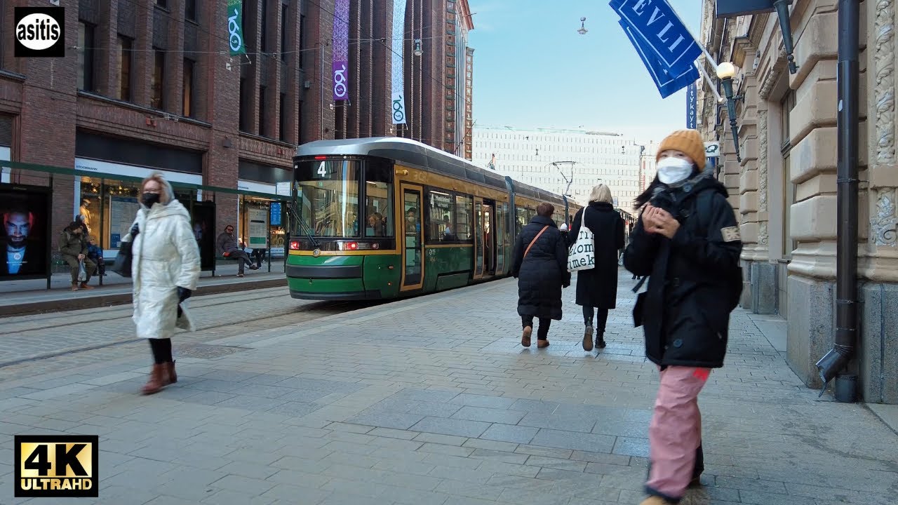 Saturday Afternoon in Helsinki City Center ( March 5 2022 )
