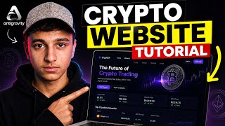 The Ultimate Crypto Website Tutorial 2026 | UI/UX Design 📊